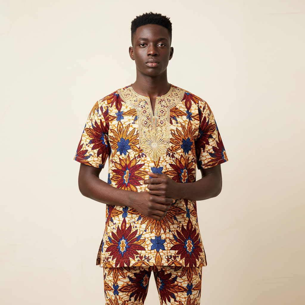 Classic Ankara dashiki