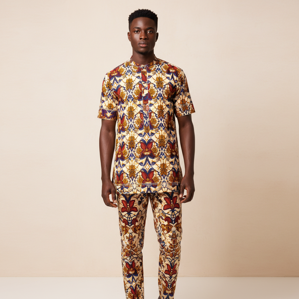 Ankara two-piece set