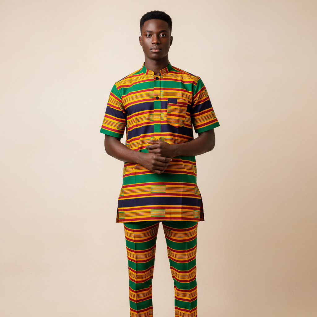 Kente two-piece set